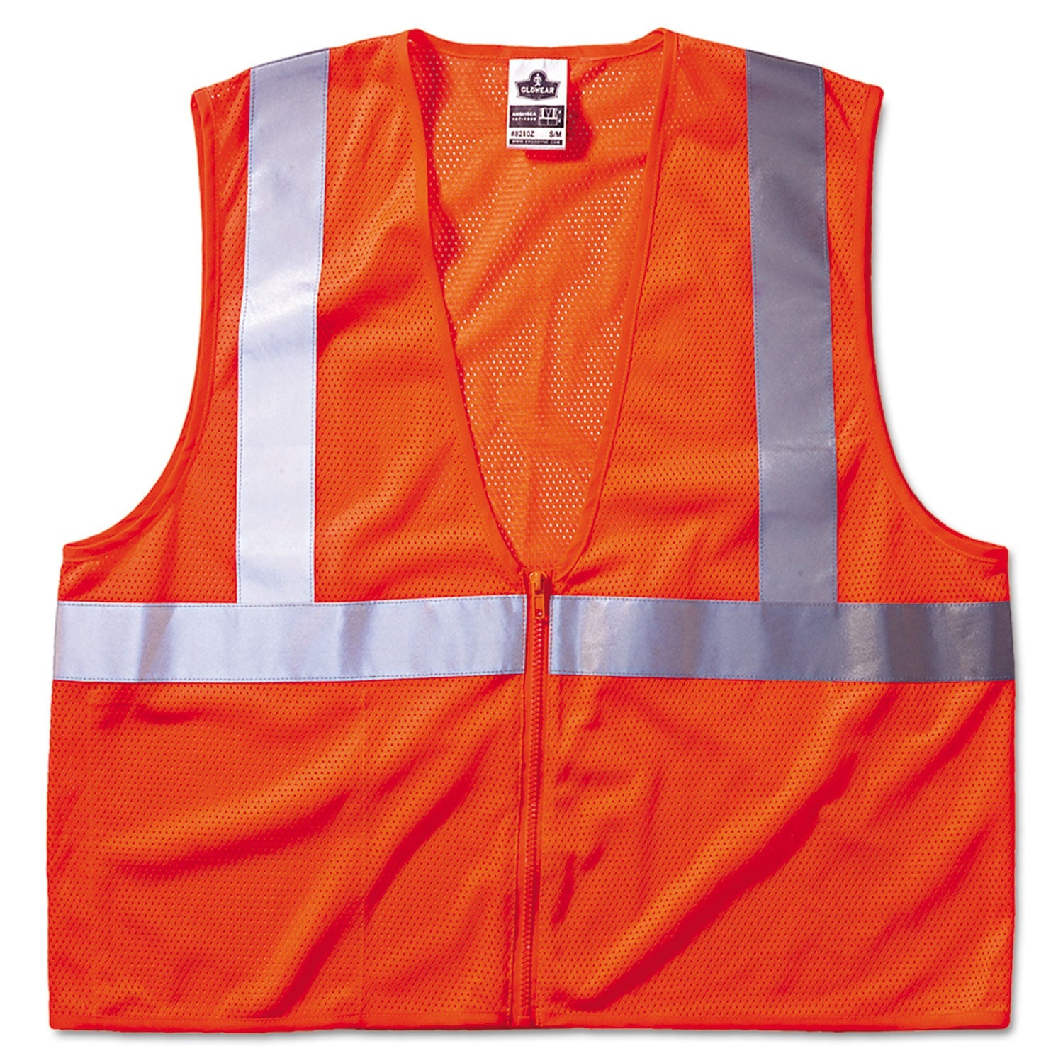 ergodyne-r-glowear-8210z-class-2-economy-vest-polyester-mesh-zipper-closure-large-to-x-large-orange-ego21045_1